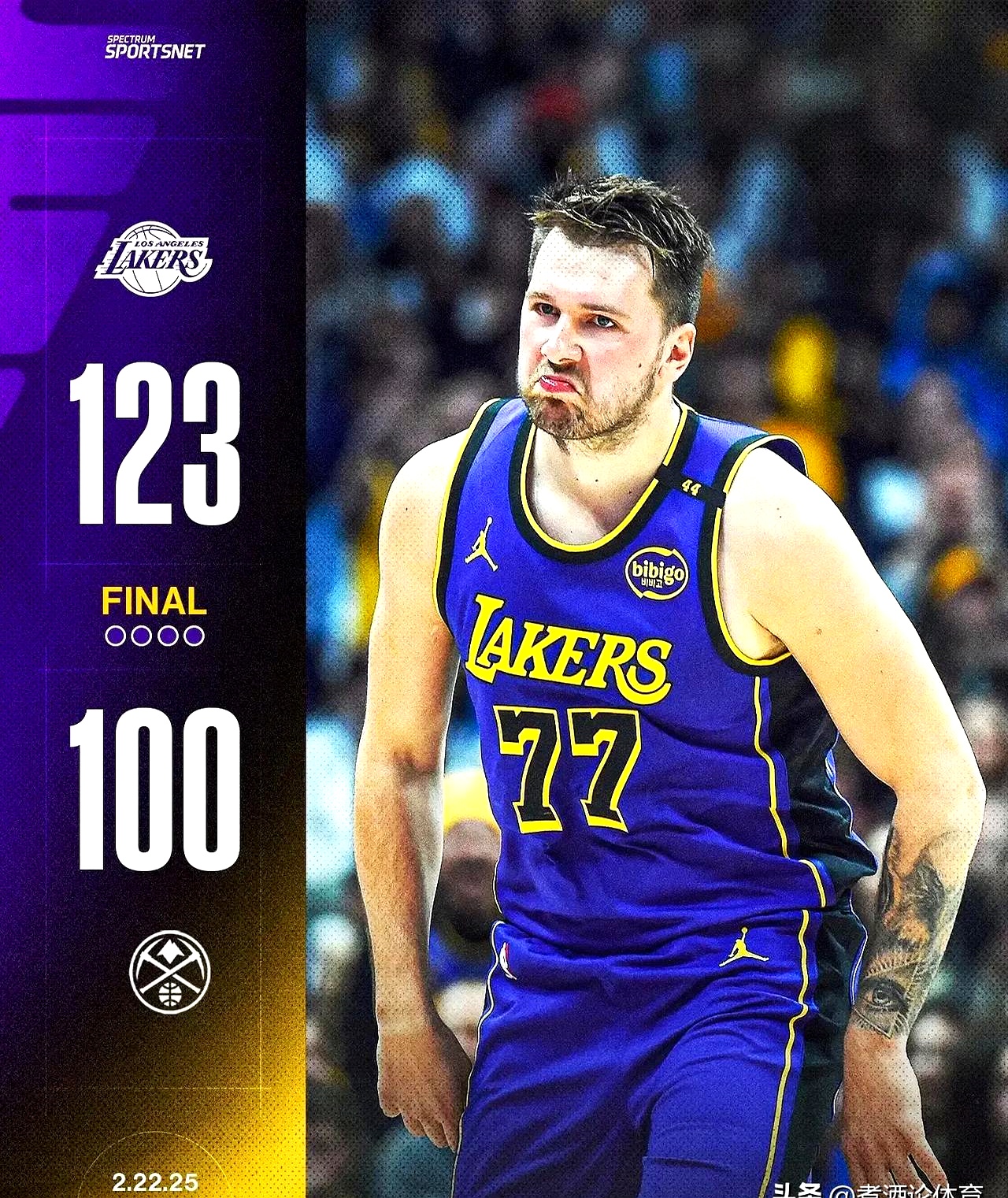 穆古鲁扎关键节点战术调整，湖人带队取胜！